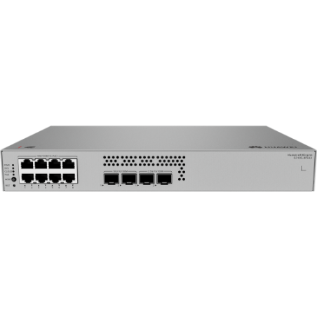 39049-HUAWEI eKit S310S Series S310S-8P4JX Gestionado L2+ Gigabit Ethernet (10/100/1000) Energia sobre Ethernet (PoE) 1U