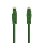 39182-Nanocable Cable de red latiguillo RJ45 LSZH Cat.6A UTP AWG24, Verde, 1.0m