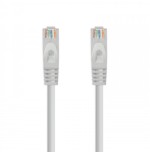 39210-Nanocable Cable de red latiguillo RJ45 LSZH Cat.6A UTP AWG24, Gris, 5.0 m