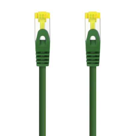 39230-Nanocable Cable de red latiguillo RJ45 LSZH Cat.6A SFTP AWG26, Verde, 1.0 m