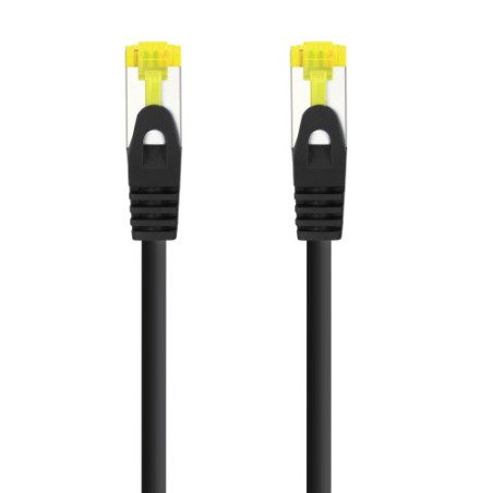 39244-Nanocable Cable de red latiguillo RJ45 LSZH Cat.6A SFTP AWG26, Negro, 3.0 m
