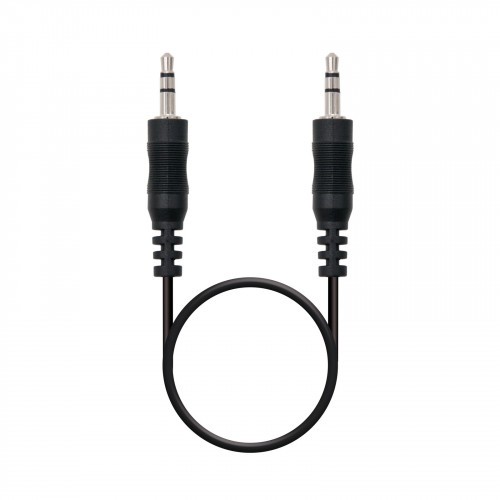 39283-Nanocable 10.24.0105 cable de audio 5 m 3,5mm Negro