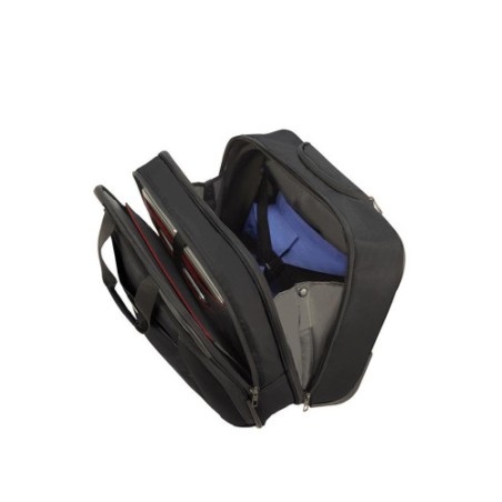 3955-Samsonite 115332-1041 maleta Tranvia Estructura blanda Negro 26,5 L Poliester