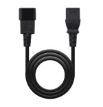 39585-Nanocable Cable alimentacion CPU, C13/H-C14/M, negro, 3.0m