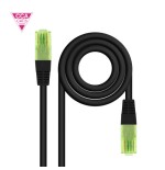39616-NANOCABLE CABLE RED CAT.6 UTP AWG26 CCA, NEGRO, 7 M