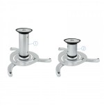 39688-TooQ SOPORTE UNIVERSAL DE TECHO GIRATORIO 360o PARA PROYECTOR PLATA