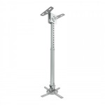 39689-TooQ SOPORTE UNIVERSAL DE TECHO GIRATORIO 360o E INCLINABLE PARA PROYECTOR PLATA