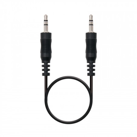 39724-Nanocable CABLE AUDIO ESTEREO 3.5/M-3.5/M 0.3 M