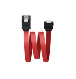 39736-Nanocable CABLE SATA DATOS ACODADO CON ANCLAJES 0.5 M