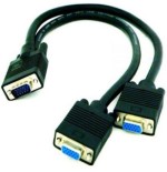 39740-NANOCABLE CABLE BIFURCADOR SVGA, HDB15/M-2XHDB15/H, 45 CM (10.15.2000)