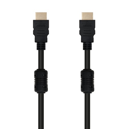 39818-NANOCABLE CABLE HDMI V1.4 (ALTA VELOCIDAD / HEC) CON FERRITA, A/M-A/M, 5.0 M (10.15.1805)