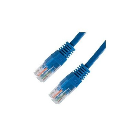 39864-NANOCABLE CABLE RED LATIGUILLO RJ45 CAT.5E UTP AWG24, AZUL, 3.0 M (10.20.0103-BL)