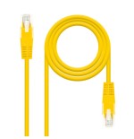 39925-NANOCABLE CABLE RED LATIGUILLO RJ45 CAT.6 UTP AWG24, AMARILLO, 1.0 M (10.20.0401-Y)