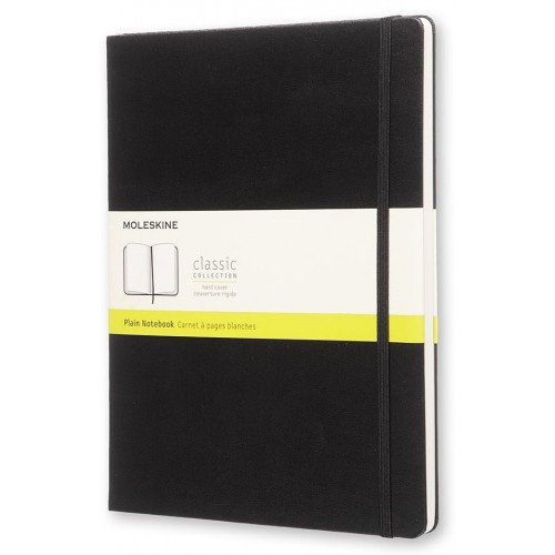 4022-LIBRETA CLASICA TAPA DURA NEGRA XL (19X25CM) LISA MOLESKINE QP092