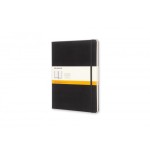 4023-LIBRETA CLASICA TAPA DURA NEGRA XL (19X25CM) RAYAS MOLESKINE QP090
