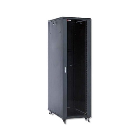40238-WP STANDING NETWORK RACK RNA SERIES 19" 42U 600X600MM DESMONTADO, BLACK RAL 9005 (WPN-RNA-42606-BS)