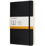 4032-LIBRETA CLASICA MAYOR GROSOR NEGRA L (13X21CM) RAYADA TAPA BLANDA MOLESKINE QP616EXP