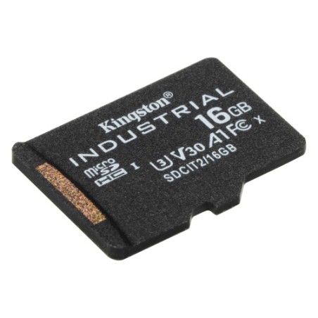40377-Kingston Technology Industrial 16 GB MicroSDHC UHS-I Clase 10