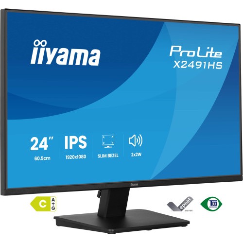 40463-MONITOR IIYAMA, 24" IPS, 4-SIDE SLIM BEZEL 1920X1080 120HZ