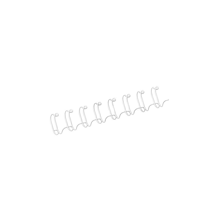 407-PACK 100 WIRES 6 MM. BLANCO FELLOWES 53215
