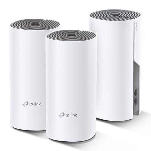 4080-TP-LINK Deco E4 (3-pack) Doble banda (2,4 GHz / 5 GHz) Wi-Fi 5 (802.11ac) Blanco, Gris 2 Interno