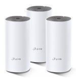 4081-TP-LINK Deco E4 (3-pack) Doble banda (2,4 GHz / 5 GHz) Wi-Fi 5 (802.11ac) Blanco, Gris 2 Interno