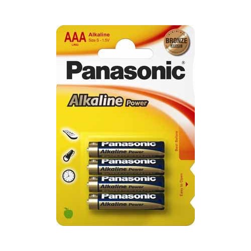 4093-Panasonic LR03APB Bateria de un solo uso AAA Alcalino