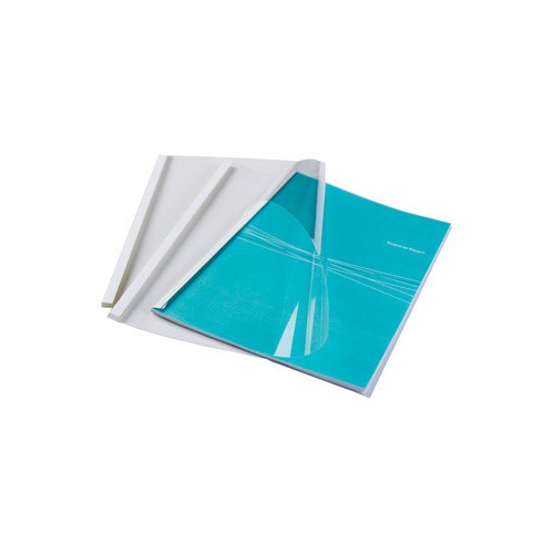 411-PACK 100 CARPETAS TERMICAS ESTANDAR 6 MM. FELLOWES 53154