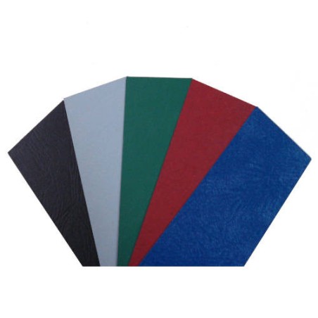 414-PACK 50 PORTADAS CARTON A4 750 GR. AZUL FELLOWES 5135901