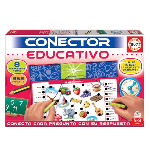 4173-JUEGO CONECTOR EDUCATIVO DE 5-8 ANOS EDUCA BORRAS 17203