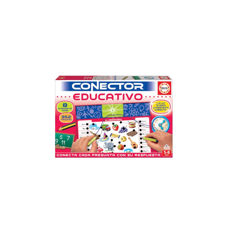 4173-JUEGO CONECTOR EDUCATIVO DE 5-8 ANOS EDUCA BORRAS 17203