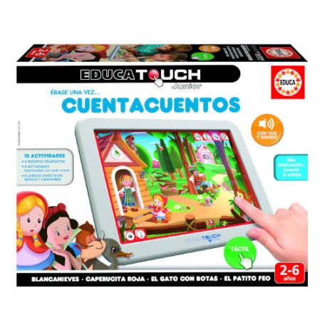 4175-JUEGO EDUCA TOUCH JUNIOR ERASE UNA VEZ... CUENTACUENTOS DE 2-6 ANOS EDUCA BORRAS
