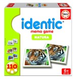 4176-JUEGO MEMORIA IDENTIC NATURA (110 CARTAS) DE 3-6 ANOS EDUCA BORRAS 14783