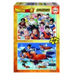 4203-PUZZLE 2x100 DRAGON BALL DE 6-8 ANOS EDUCA BORRAS 18214