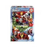4204-PUZZLE 2x48 AVENGERS DE 3-6 ANOS EDUCA BORRAS 15932