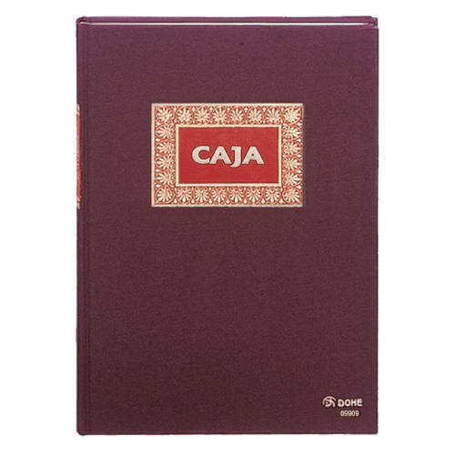 4211-LIBRO DE CONTABILIDAD CAJA FOLIO NATURAL 100 HOJAS NUMERADAS DOHE 09909