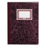 4217-CUADERNO CARTONE CONTABILIDAD CAJA BURDEOS FOLIO NATURAL 100 HOJAS NUMERADAS DOHE 09951