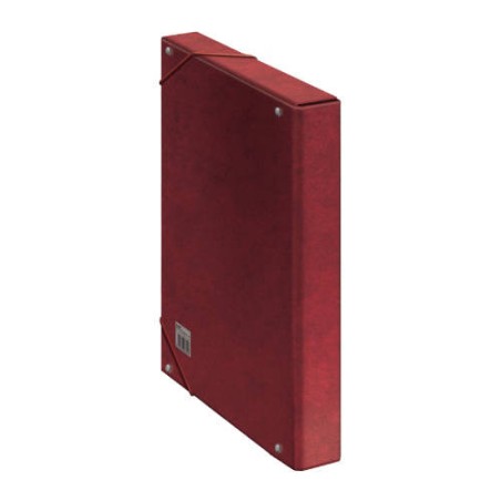 4229-CAJAS DE PROYECTOS CARTON FORRADO LOMO DE 3 CM ROJO 245X350X30 DOHE 09721