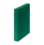 4230-CAJAS DE PROYECTOS CARTON FORRADO LOMO DE 3 CM VERDE 245X350X30 DOHE 09722