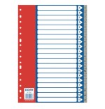4252-INDICES POLIPROPILENO A-Z (20 POSICIONES)-GRIS FOLIO 227X315 DOHE 90456