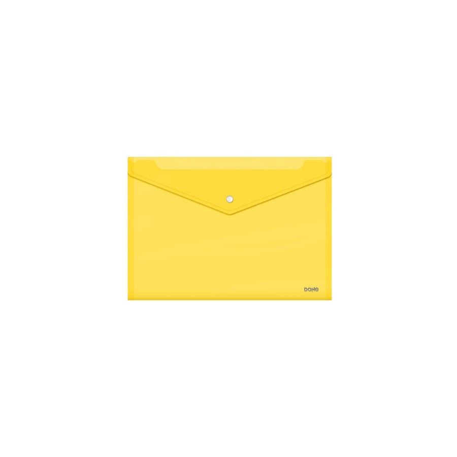 4271-SOBRES POLIPROPILENO BROCHE AMARILLO FOLIO APAISADO 335X235 DOHE 91480