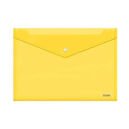 4271-SOBRES POLIPROPILENO BROCHE AMARILLO FOLIO APAISADO 335X235 DOHE 91480