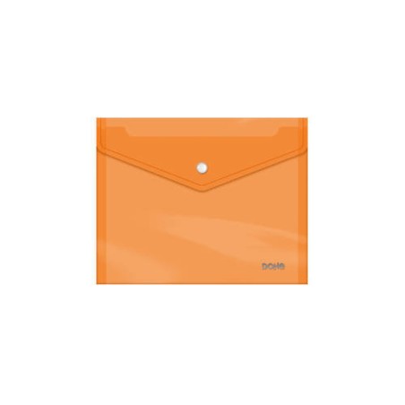 4276-SOBRES POLIPROPILENO BROCHE NARANJA A5 APAISADO 225X170 DOHE 91485