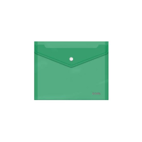 4277-SOBRES POLIPROPILENO BROCHE VERDE A5 APAISADO 225X170 DOHE 91486