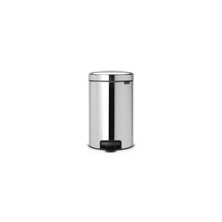 4306-Brabantia 113581 papelera 12 L Alrededor Acero inoxidable