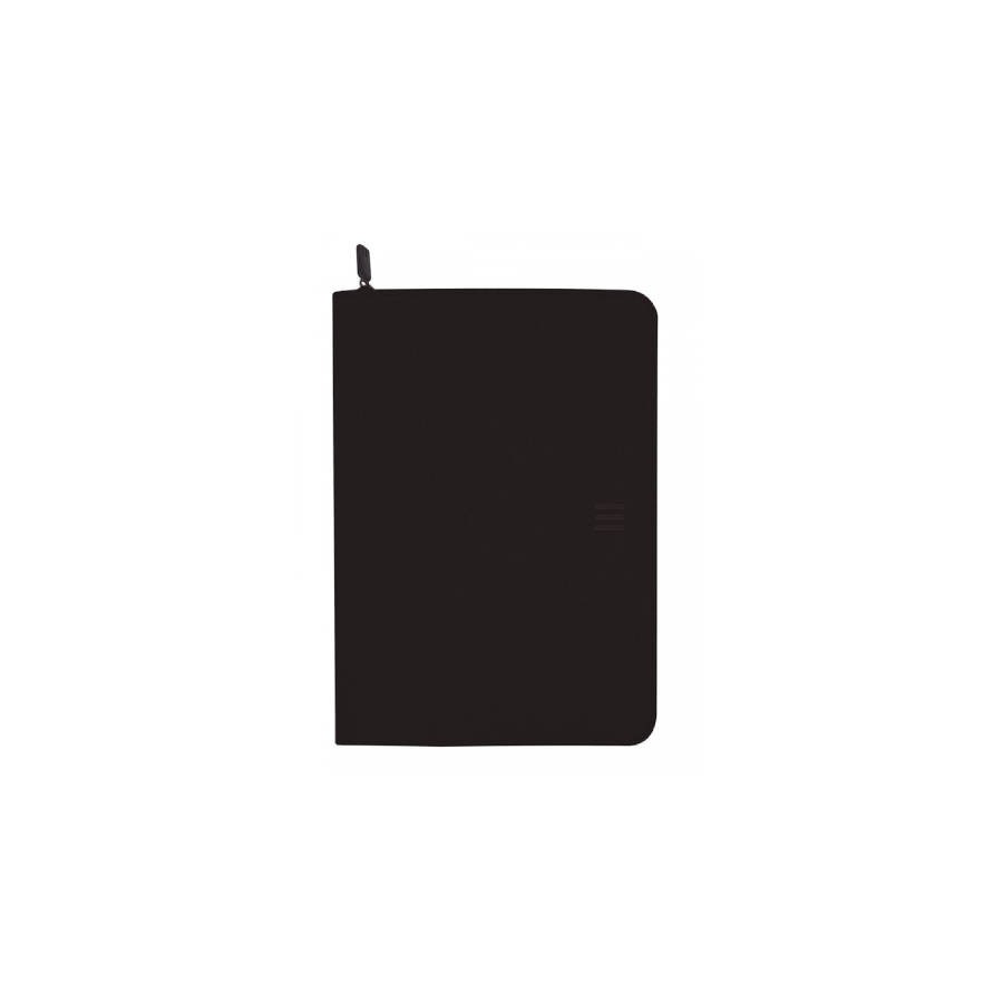 4358-CARPETA CONGRESO PORTADOCUMENTOS CREMALLERA SERIE 00 A5 NEGRO J955 FINOCAM 5095260