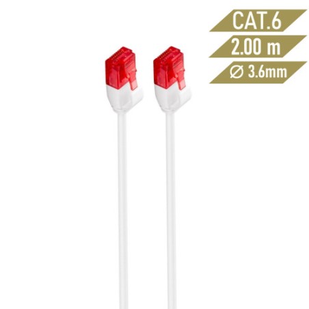 4411-Ewent IM1039 cable de red 2 m Cat6 U/UTP (UTP) Blanco