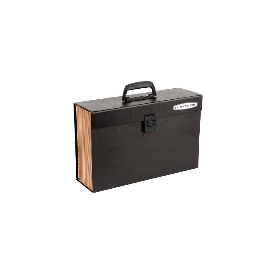 442-MALETIN CLASIFICADOR ACORDEON BASIC NEGRO BANKERS BOX 9352101