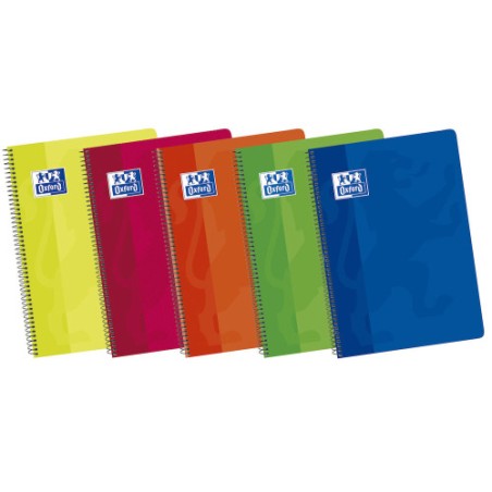 4423-Oxford 100430171 cuaderno y block 80 hojas Colores surtidos
