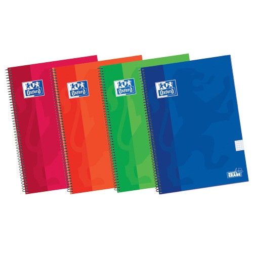 4424-Oxford 100430151 cuaderno y block 80 hojas Colores surtidos